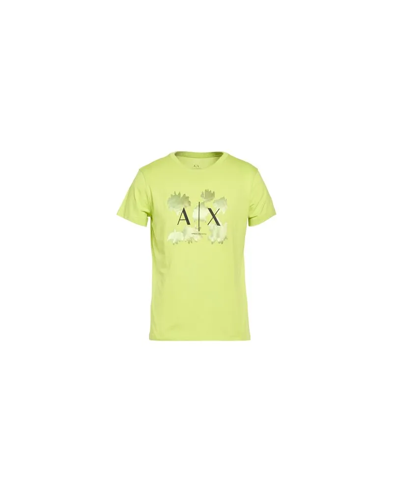 Armani Exchange TOPS - T-shirtsauf YOOX.COM Limettengrün