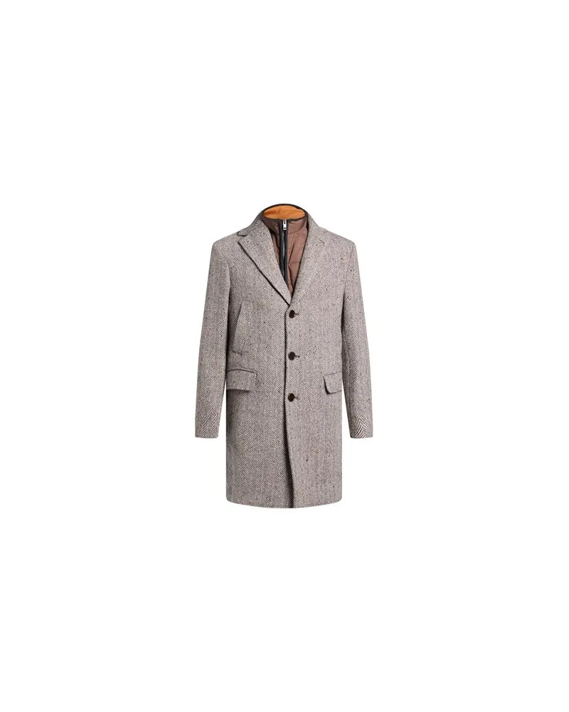 Fay JACKEN & MÄNTEL - Mäntelauf YOOX.COM Dunkelbraun