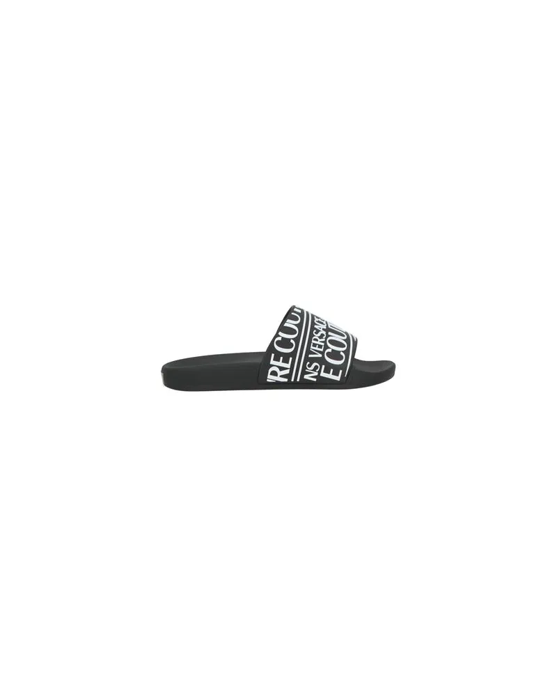 Versace Jeans SCHUHE - Sandalenauf YOOX.COM Schwarz