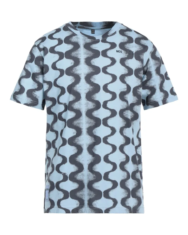 McQ T-shirts Himmelblau