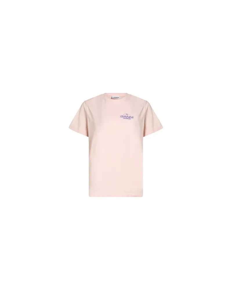 Ganni TOPS - T-shirtsauf YOOX.COM Rosa