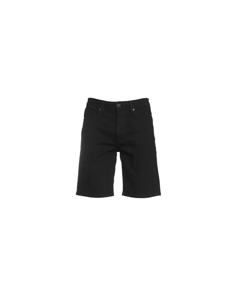 Selected Homme HOSEN & RÖCKE - Jeansshortsauf YOOX.COM Schwarz