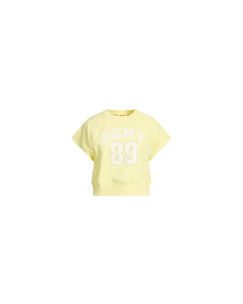 DKNY TOPS - Sweatshirtsauf YOOX.COM Gelb