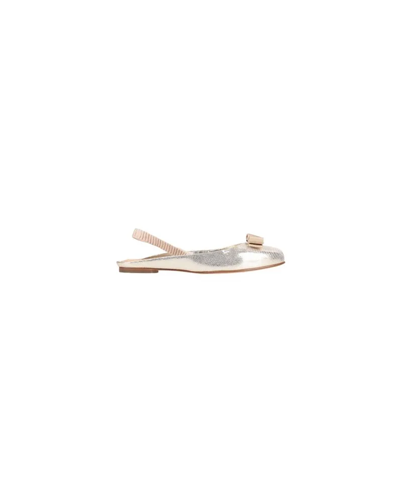 Ferragamo SCHUHE - Ballerinasauf YOOX.COM Platin