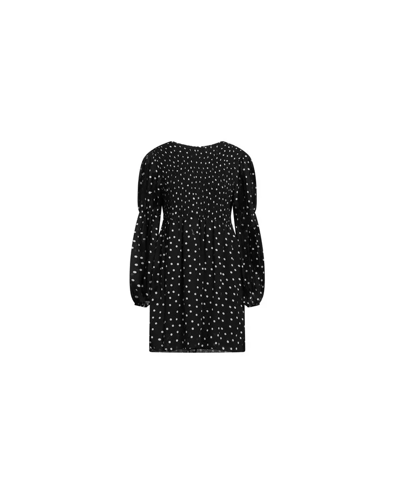 Ganni KLEIDER - Mini-Kleiderauf YOOX.COM Schwarz