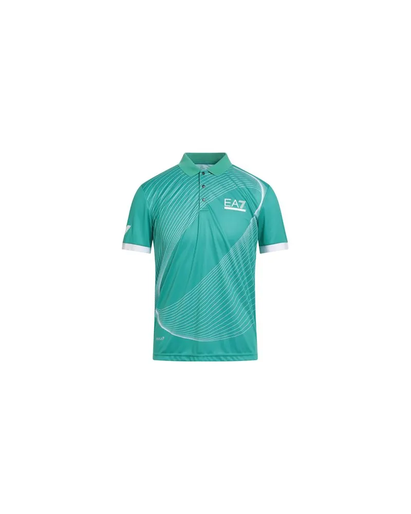 EA7 TOPS - Poloshirtsauf YOOX.COM Tūrkis