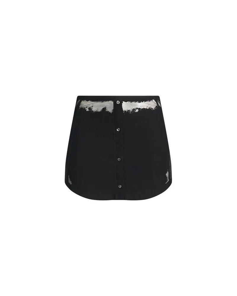 Diesel HOSEN & RÖCKE - Miniröckeauf YOOX.COM Schwarz
