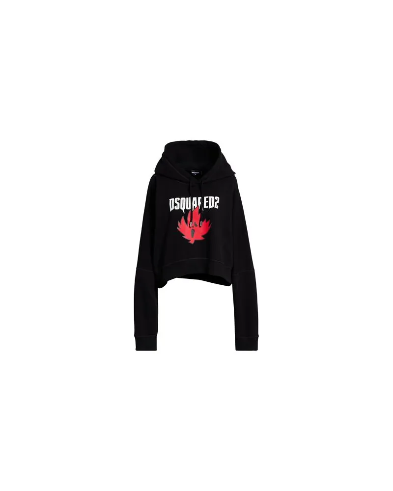 Dsquared2 TOPS - Sweatshirtsauf YOOX.COM Schwarz