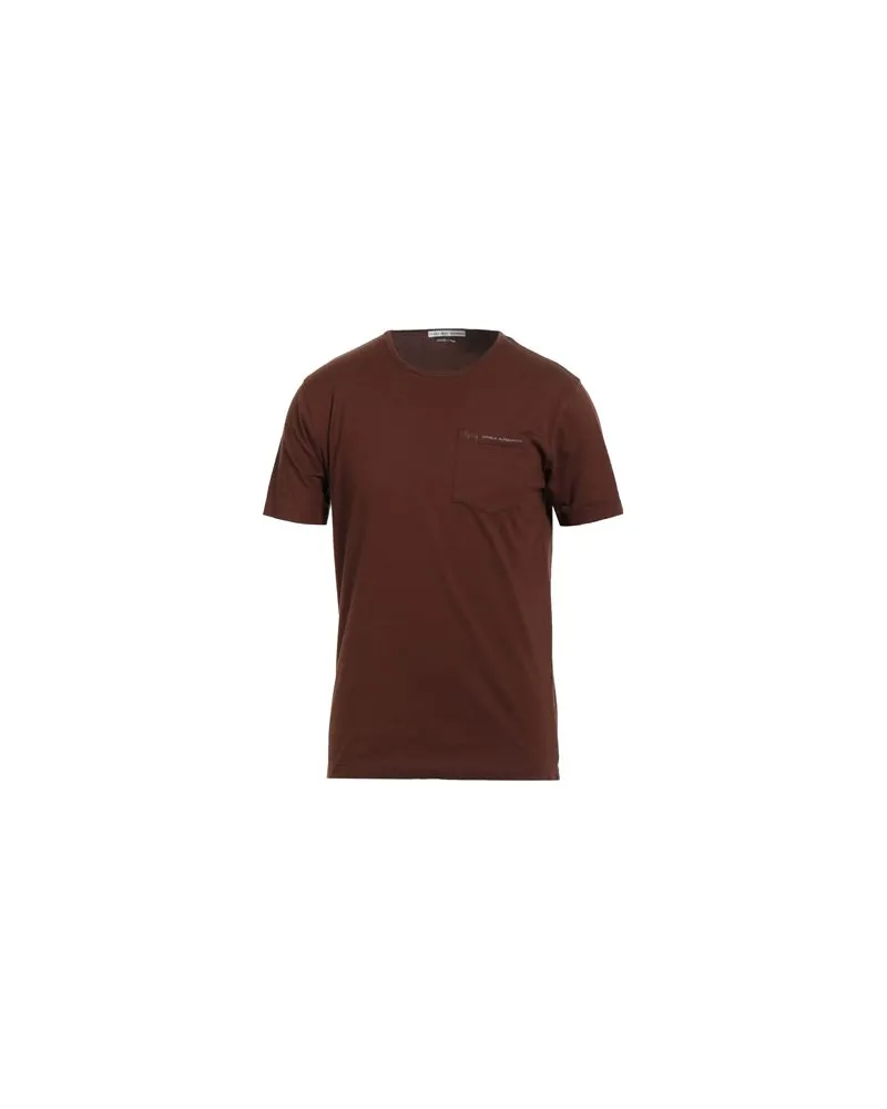 Daniele Alessandrini TOPS - T-shirtsauf YOOX.COM Braun