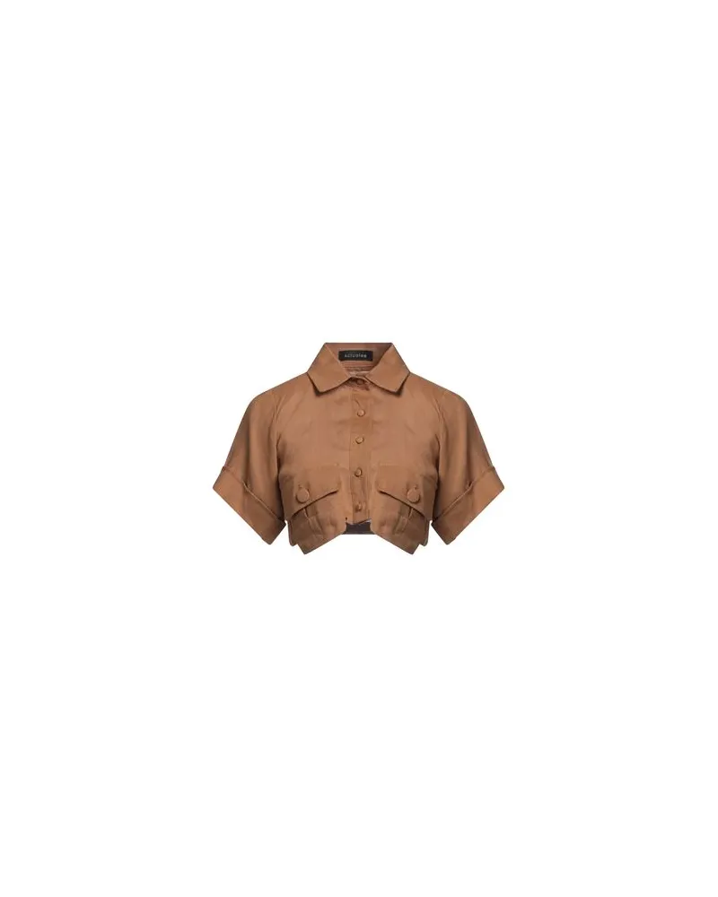 ACTUALEE TOPS - Hemdenauf YOOX.COM Kamel