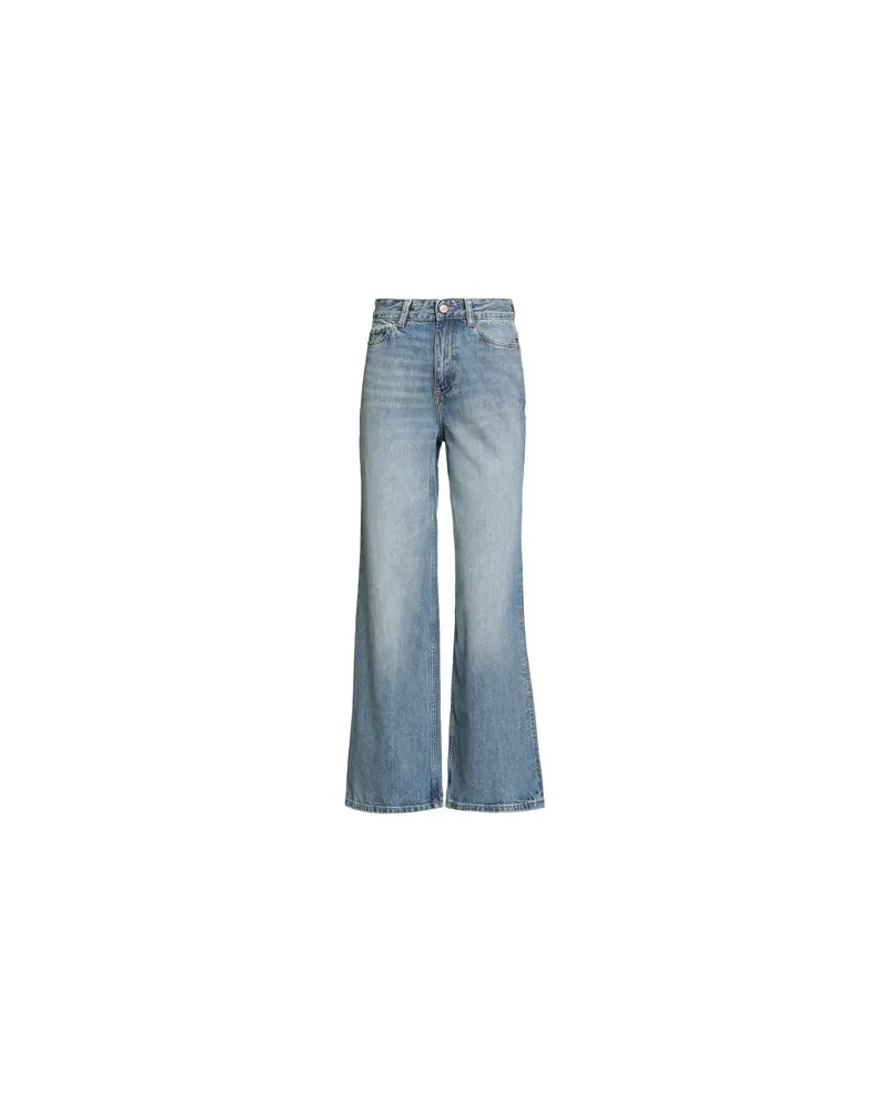 Ganni HOSEN & RÖCKE - Jeanshosenauf YOOX.COM Blau
