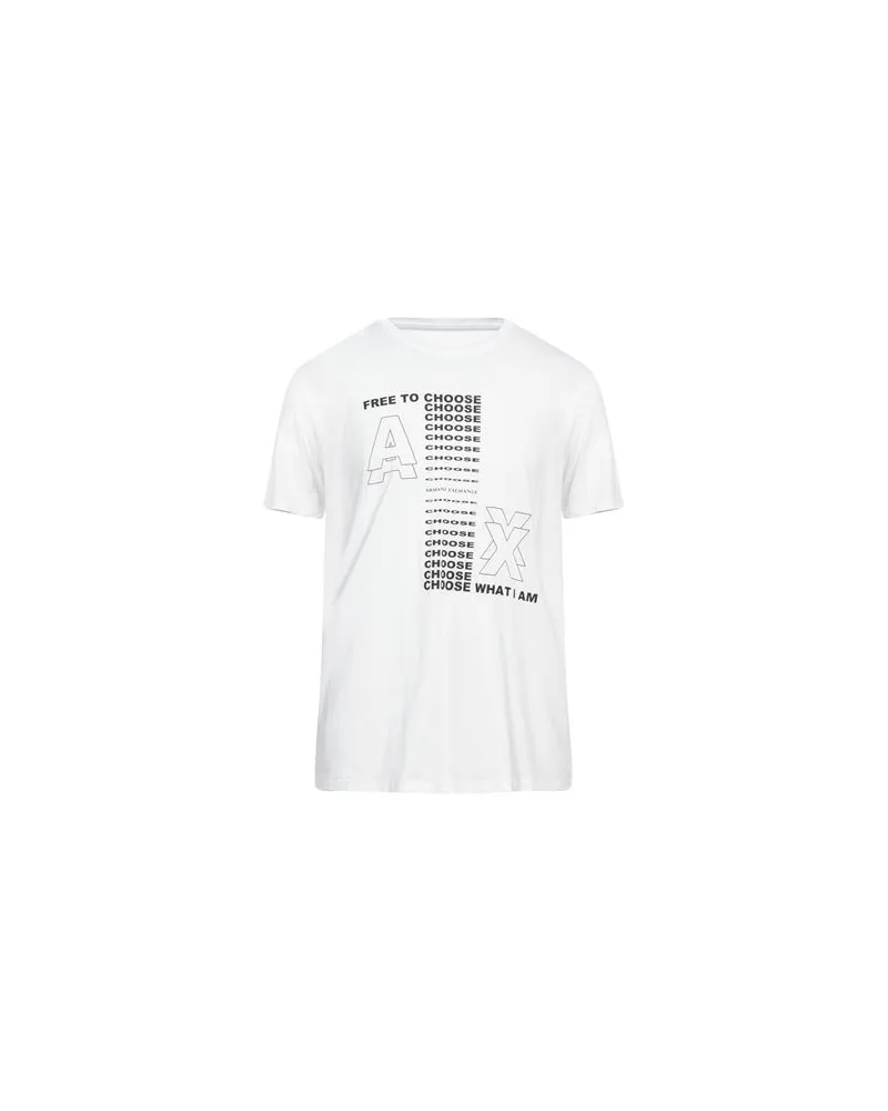 Armani Exchange TOPS - T-shirtsauf YOOX.COM Weiß