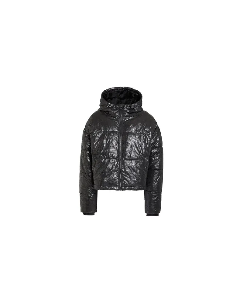 DKNY SPORT - JACKEN & MÄNTEL - Pufferjacken & Daunenjackenauf YOOX.COM Schwarz