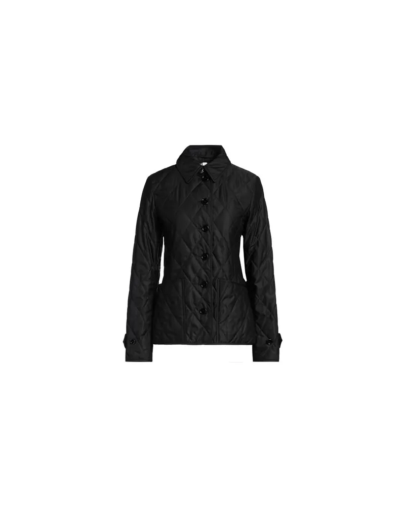 Burberry JACKEN & MÄNTEL - Pufferjacken & Daunenjackenauf YOOX.COM Schwarz