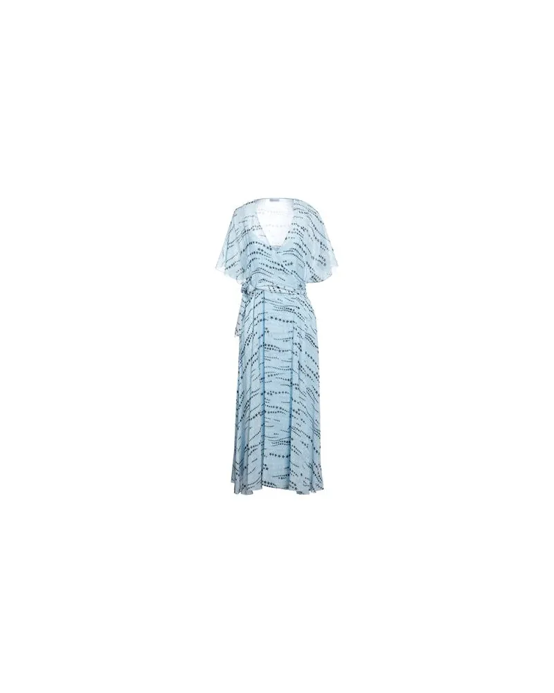 RED Valentino KLEIDER - Maxi-Kleiderauf YOOX.COM Himmelblau