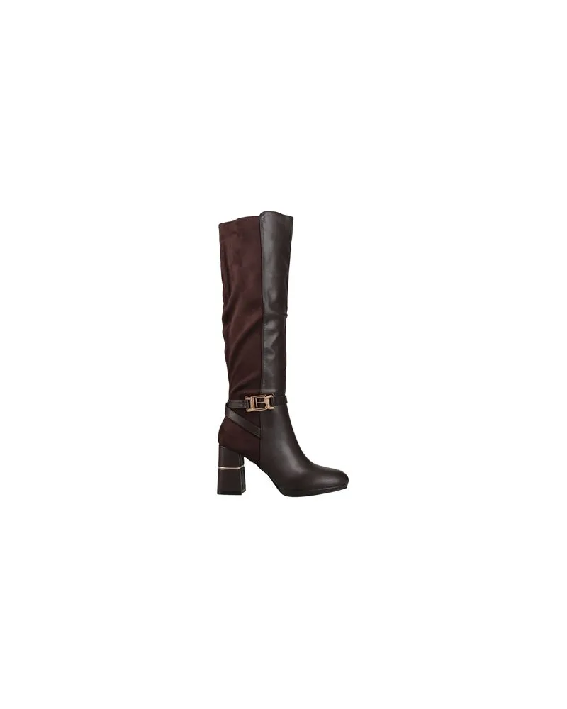 Laura Biagiotti SCHUHE - Stiefelauf YOOX.COM Dunkelbraun