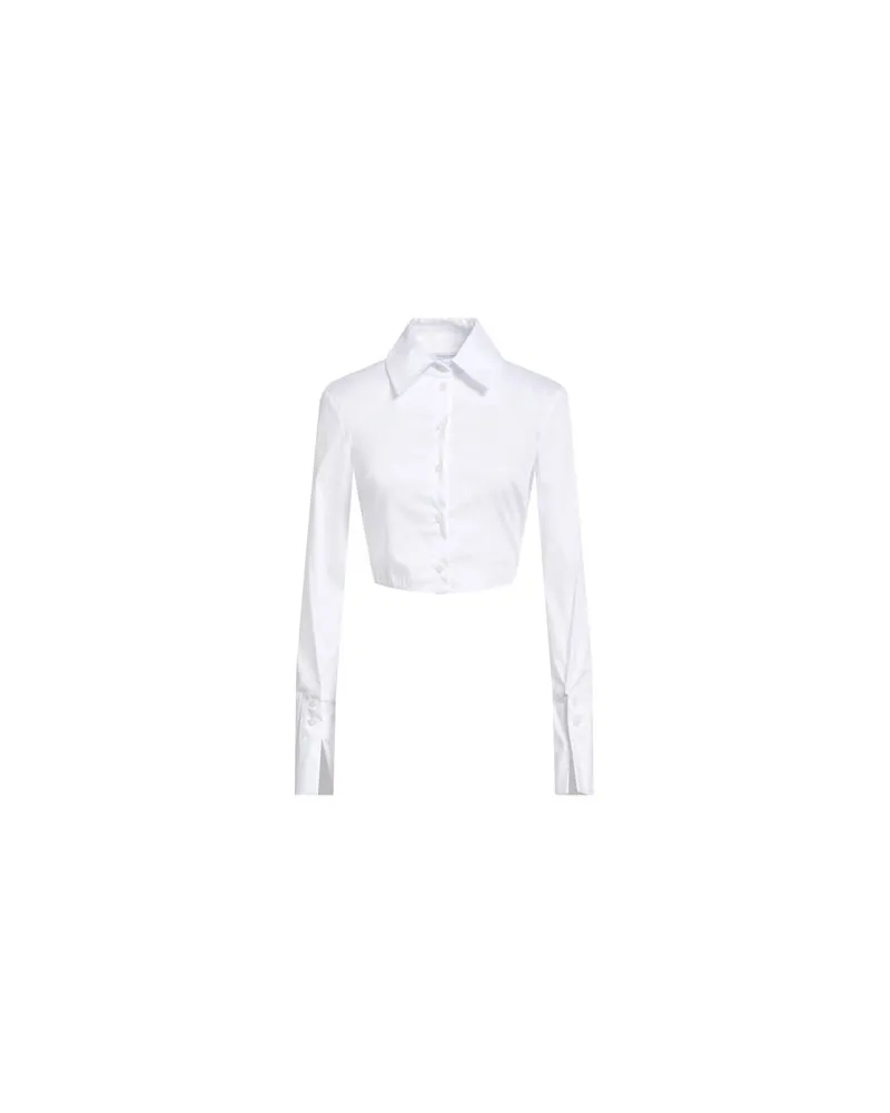 Patrizia Pepe TOPS - Hemdenauf YOOX.COM Weiß