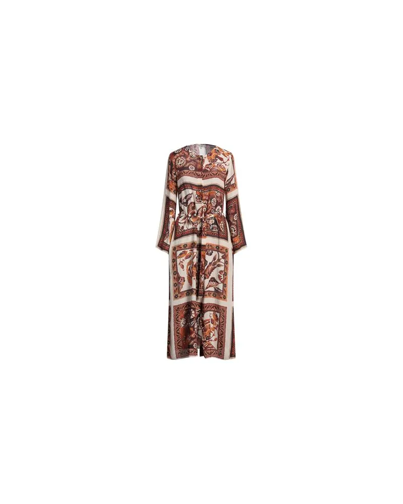 Antonelli Firenze KLEIDER - Maxi-Kleiderauf YOOX.COM Elfenbein