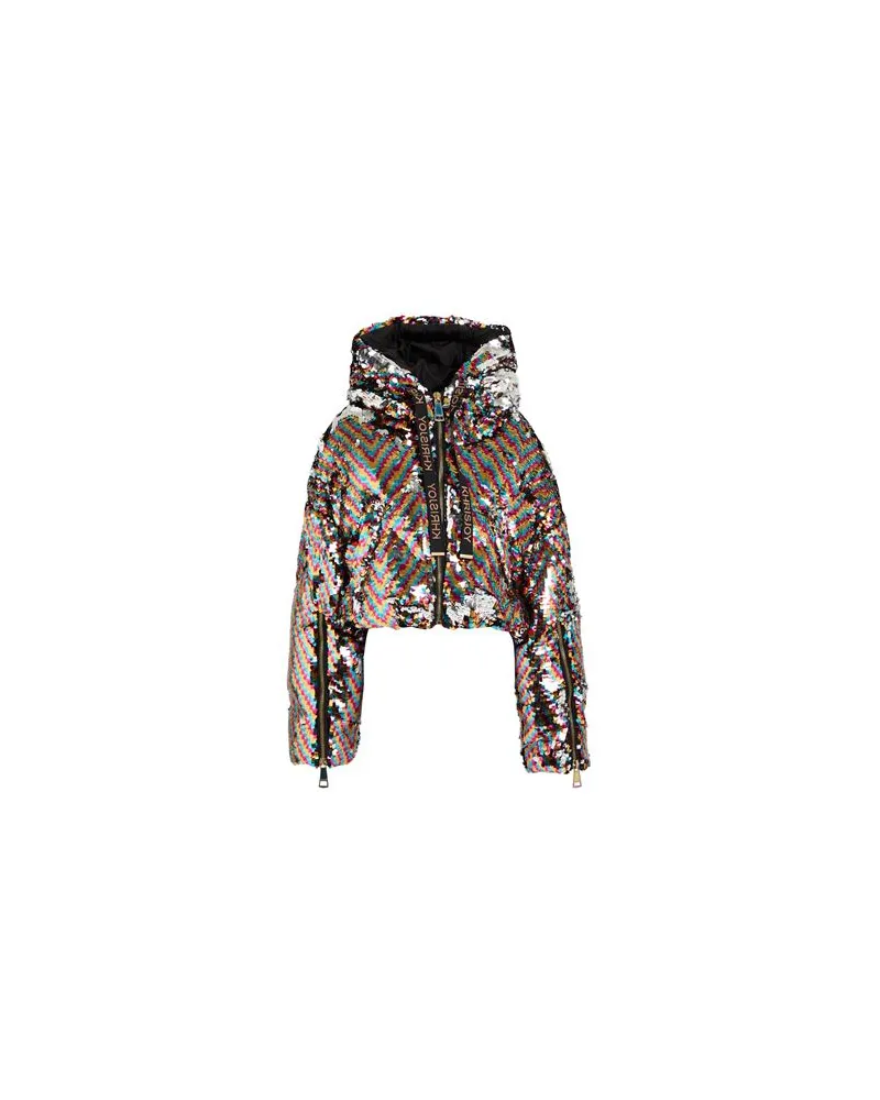 KHRISJOY JACKEN & MÄNTEL - Pufferjacken & Daunenjackenauf YOOX.COM Silber