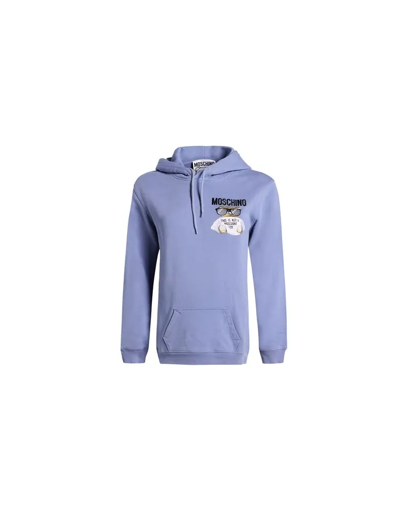 Moschino TOPS - Sweatshirtsauf YOOX.COM Taubenblau