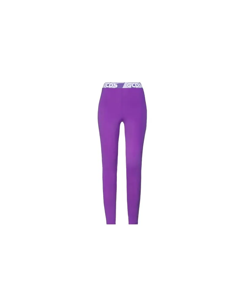 GCDS HOSEN & RÖCKE - Leggingsauf YOOX.COM Violett