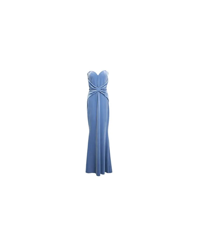 Chiara Boni KLEIDER - Maxi-Kleiderauf YOOX.COM Himmelblau