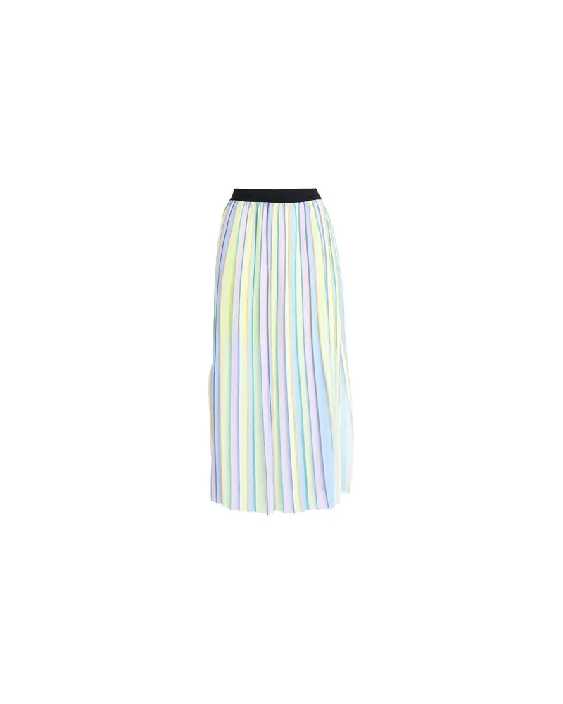 Karl Lagerfeld STRIPE PLEATED SKIRT  - HOSEN & RÖCKE - Maxi-Röckeauf YOOX.COM Gelb