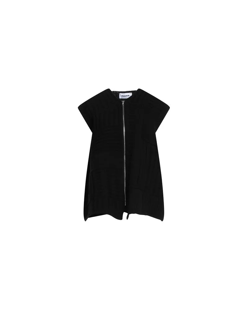 HACHE STRICKWAREN - Strickjackenauf YOOX.COM Schwarz