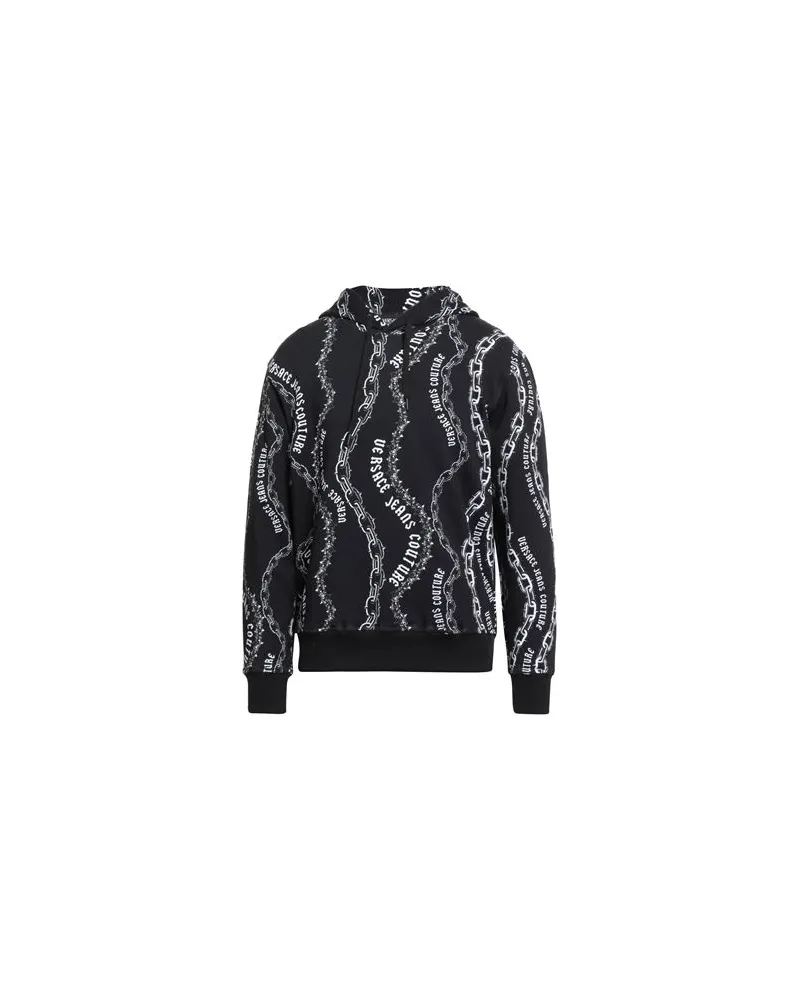 Versace Jeans TOPS - Sweatshirtsauf YOOX.COM Schwarz