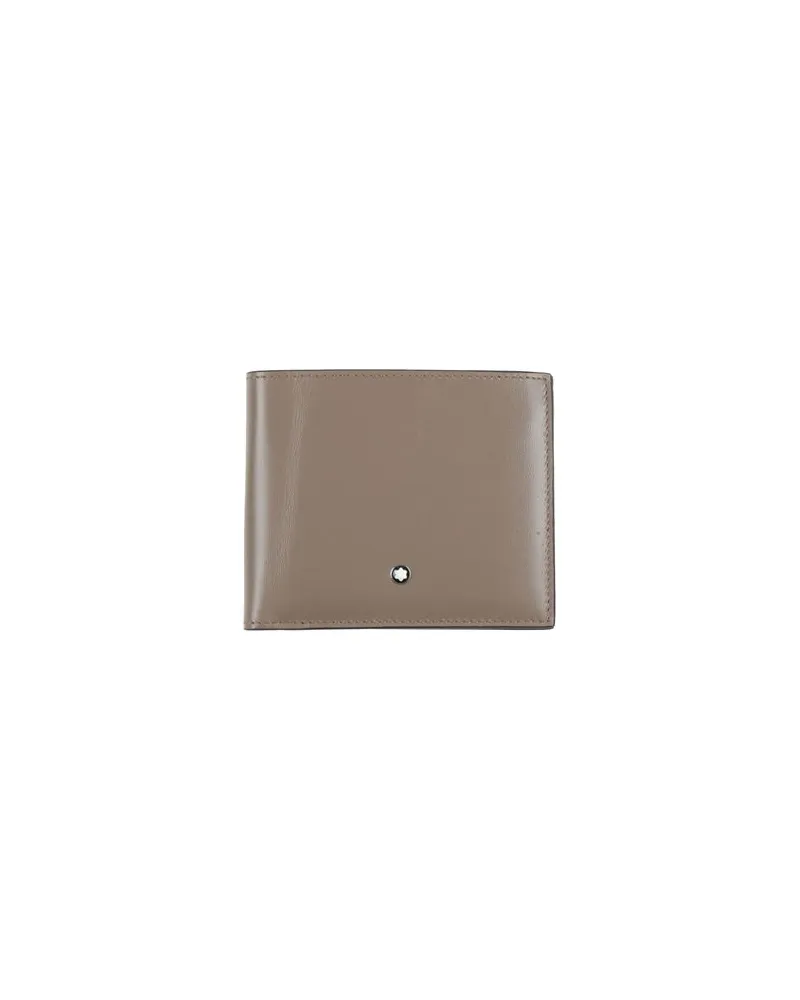 Montblanc Kleinlederwaren - Brieftaschenauf YOOX.COM Maulwurfsgrau