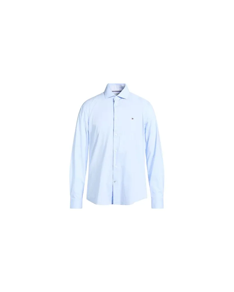 Tommy Hilfiger TOPS - Hemdenauf YOOX.COM Hellblau