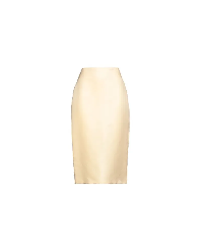 Ermanno Scervino HOSEN & RÖCKE - Midi-Röckeauf YOOX.COM Pastellgelb