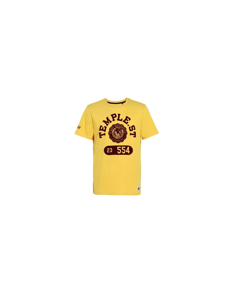 Superdry. TOPS - T-shirtsauf YOOX.COM Gelb