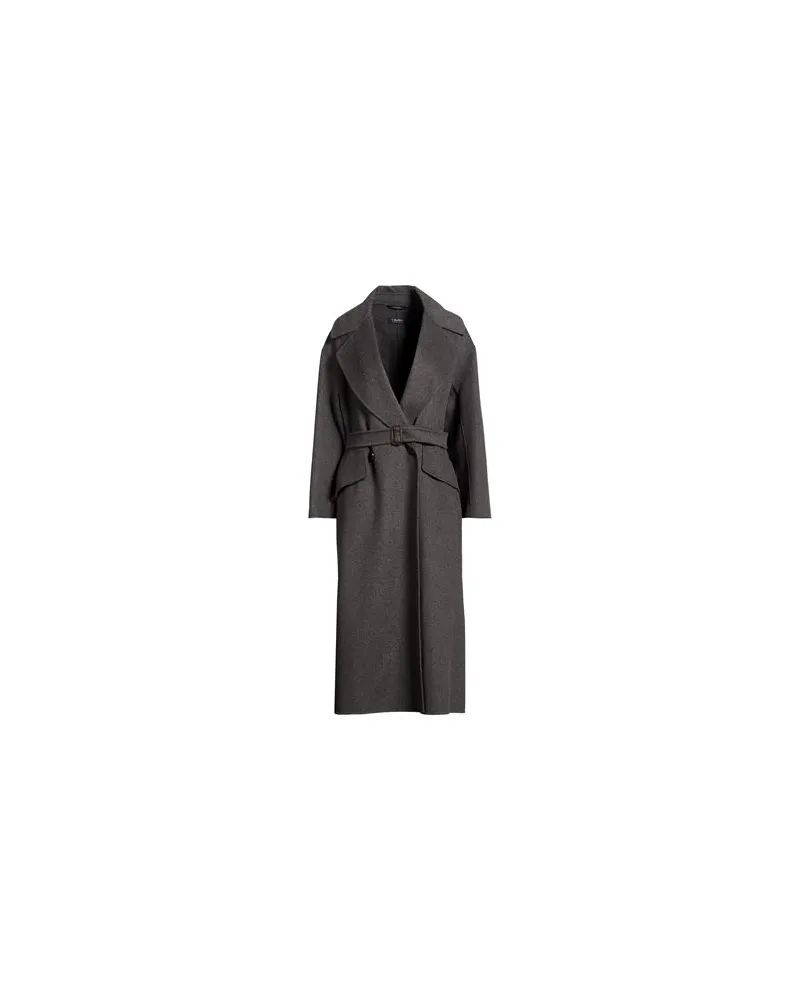 Max Mara JACKEN & MÄNTEL - Mäntelauf YOOX.COM Grau