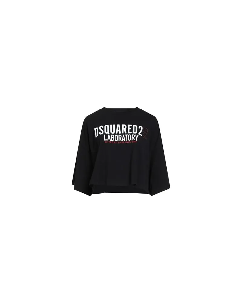 Dsquared2 TOPS - T-shirtsauf YOOX.COM Schwarz