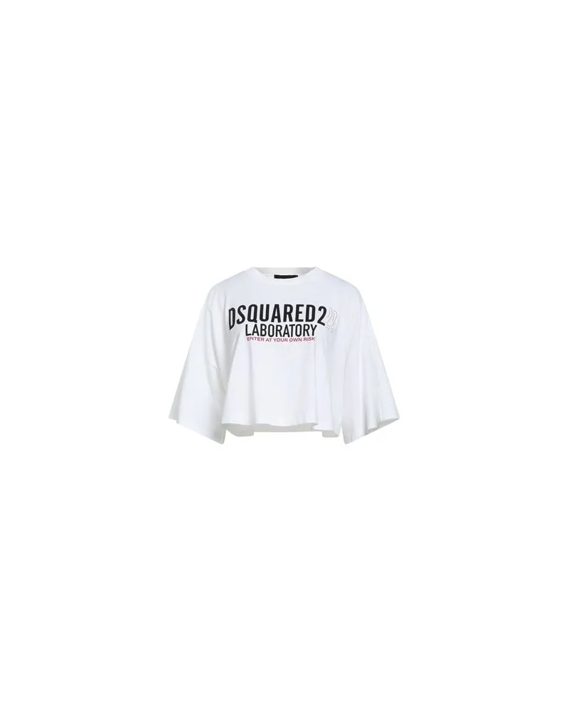 Dsquared2 TOPS - T-shirtsauf YOOX.COM Weiß