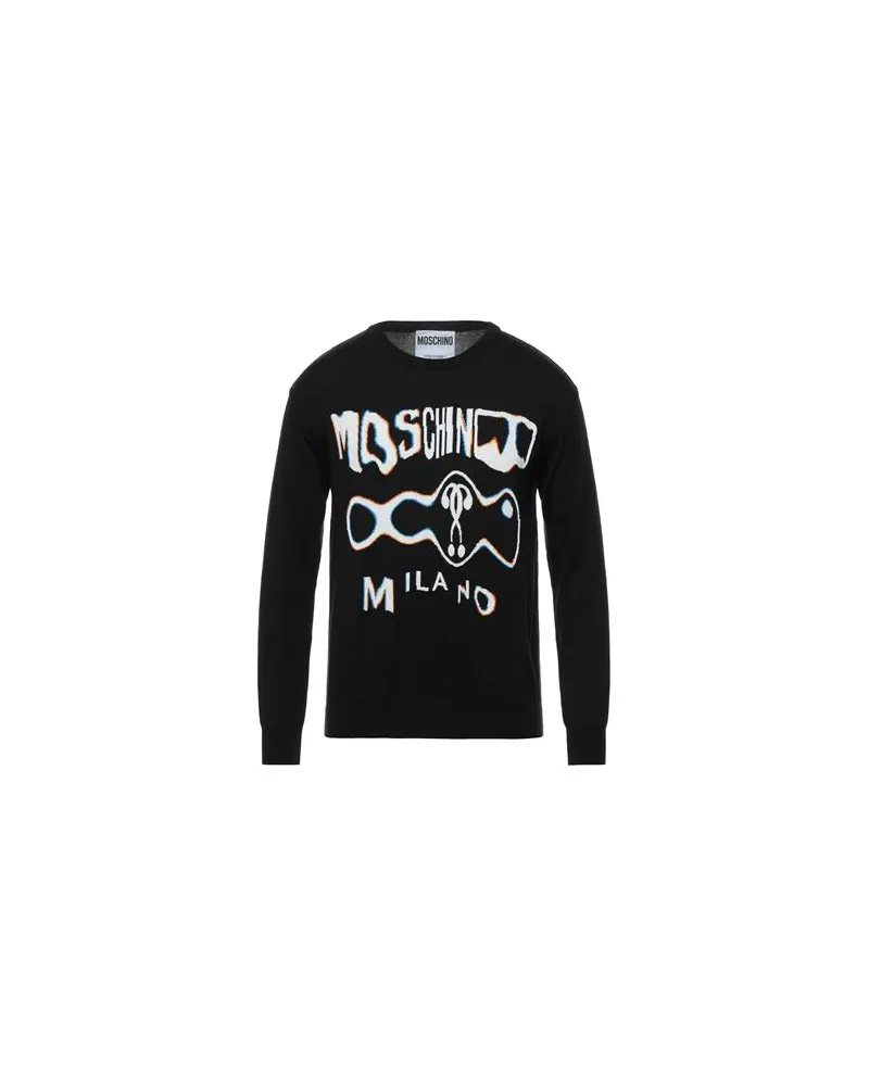 Moschino STRICKWAREN - Pulloverauf YOOX.COM Schwarz