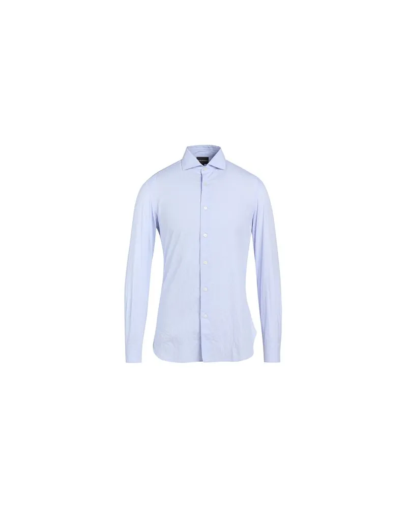 Emporio Armani TOPS - Hemdenauf YOOX.COM Himmelblau