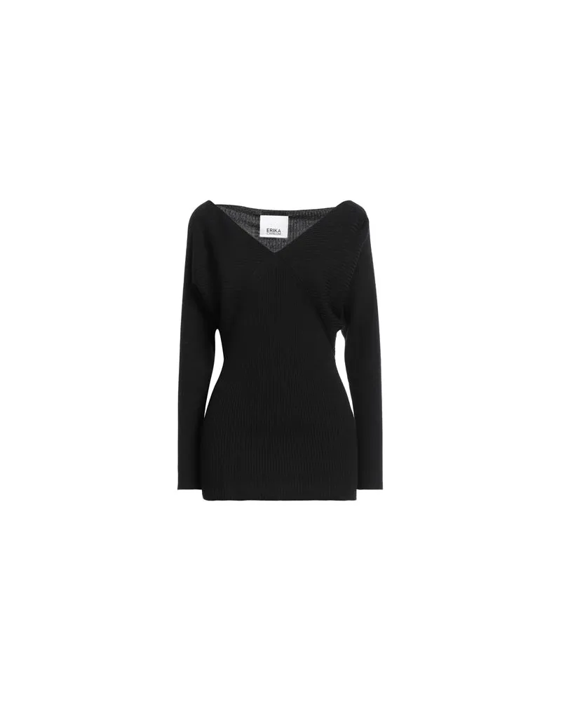 Erika Cavallini STRICKWAREN - Pulloverauf YOOX.COM Schwarz