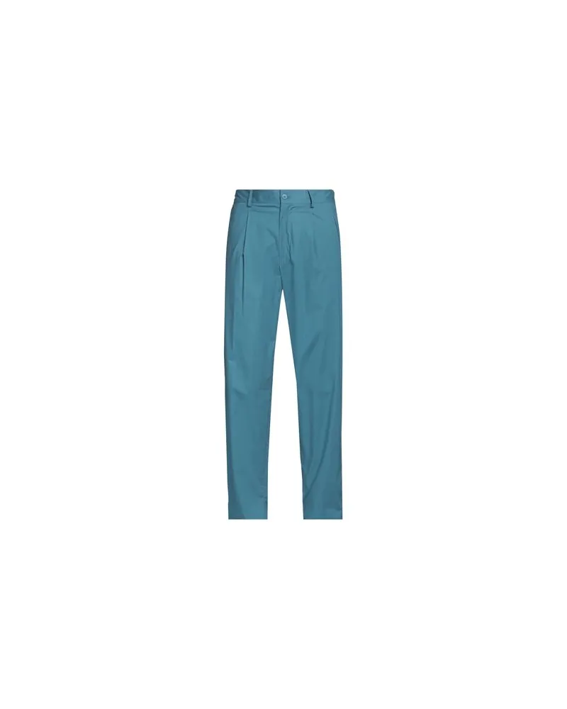 LARDINI MONOTONE - HOSEN & RÖCKE - Hosenauf YOOX.COM Aquamarin