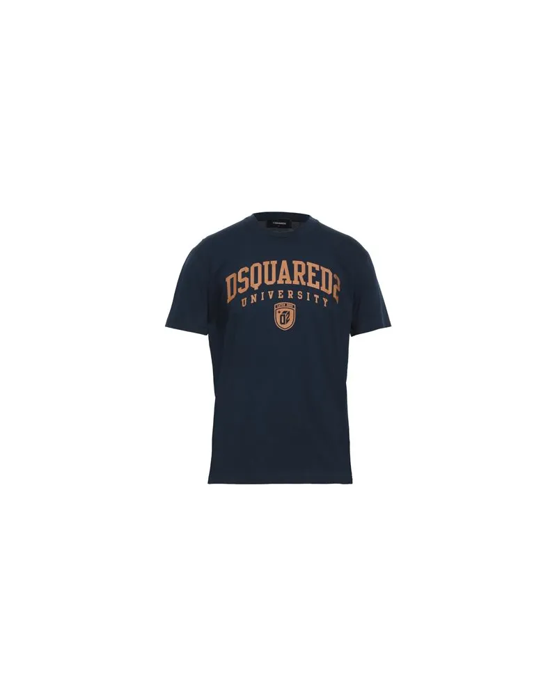 Dsquared2 TOPS - T-shirtsauf YOOX.COM Marineblau