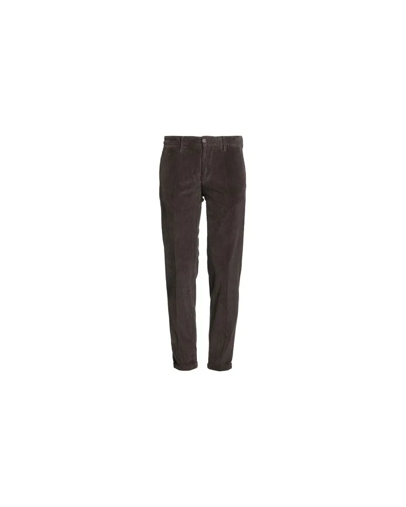 Re-HasH HOSEN & RÖCKE - Hosenauf YOOX.COM Schokobraun