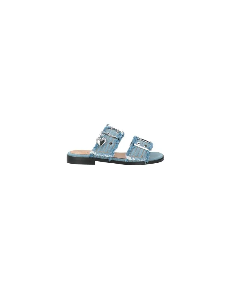 Ganni SCHUHE - Sandalenauf YOOX.COM Blau