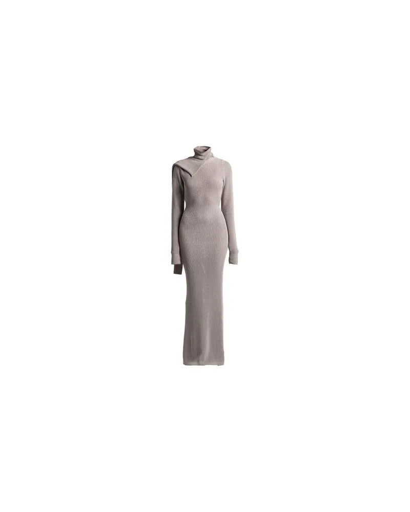 Aya Muse KLEIDER - Maxi-Kleiderauf YOOX.COM Maulwurfsgrau