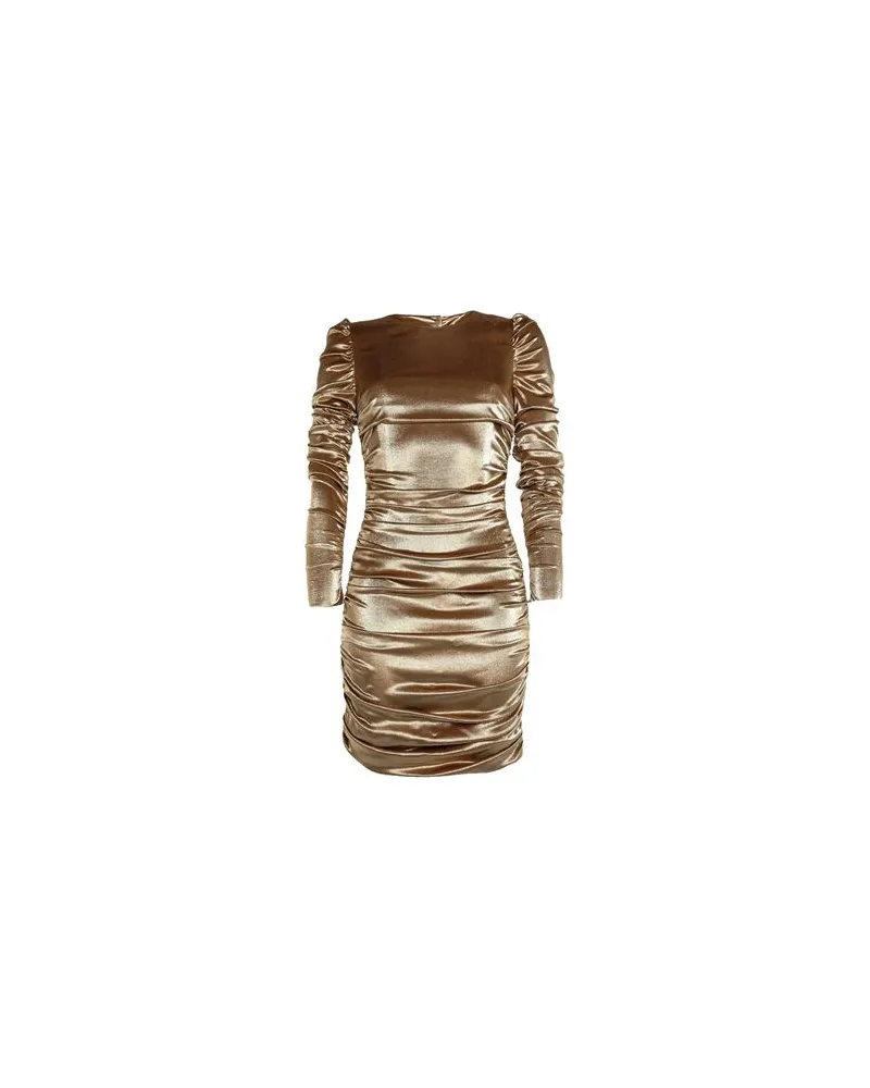 Dolce & Gabbana KLEIDER - Mini-Kleiderauf YOOX.COM Gold