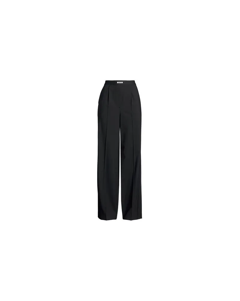 MSGM HOSEN & RÖCKE - Hosenauf YOOX.COM Schwarz