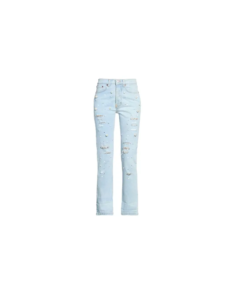 Forte Couture HOSEN & RÖCKE - Jeanshosenauf YOOX.COM Blau