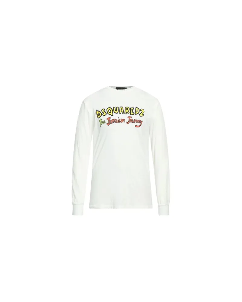 Dsquared2 TOPS - T-shirtsauf YOOX.COM Weiß
