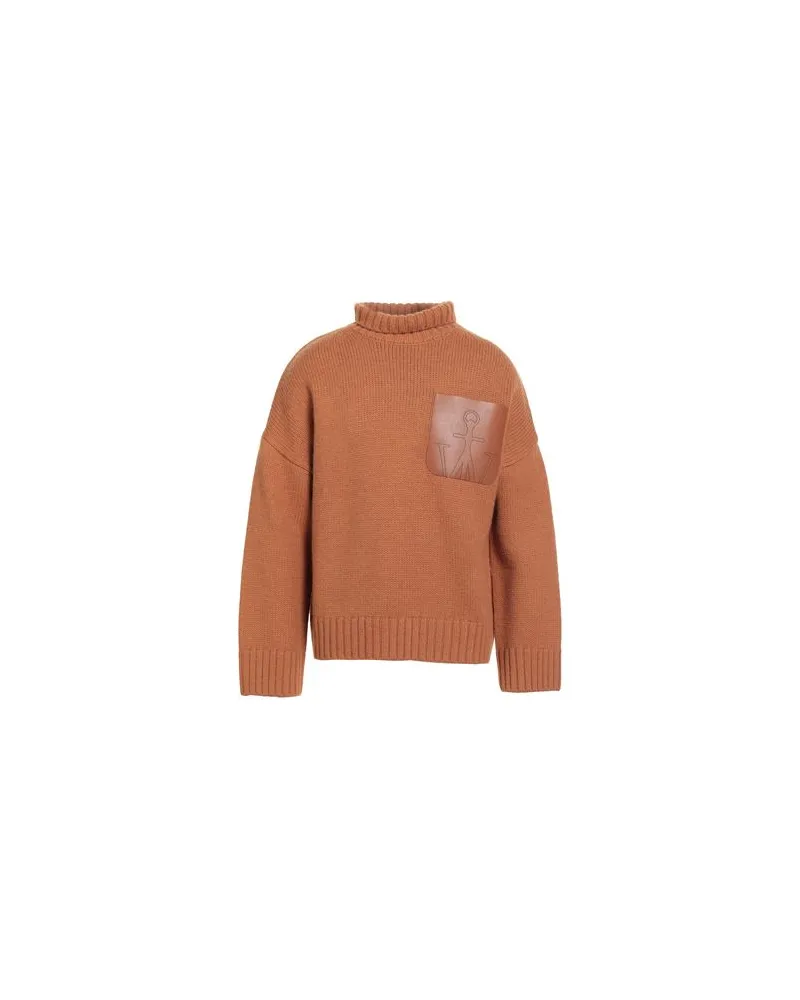 J.W.Anderson STRICKWAREN - Rollkragenpulloverauf YOOX.COM Kamel