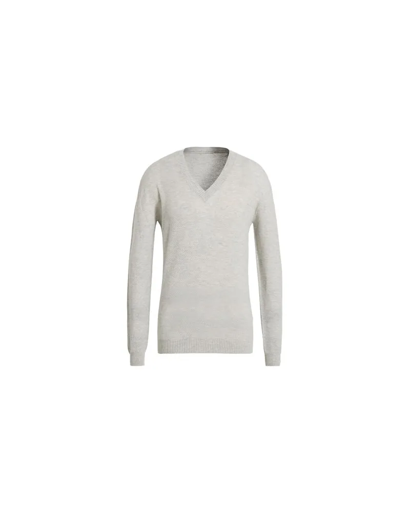 Majestic STRICKWAREN - Pulloverauf YOOX.COM Hellgrau
